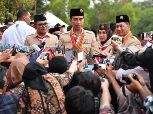 Presiden Jokowi Apresiasi Peringatan Hari Pramuka ke-58