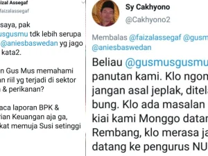 Soal Cuitan Faizal Assegaf tentang Gus Mus, Pengurus NU Jaktim Tanya Dasarnya Apa?