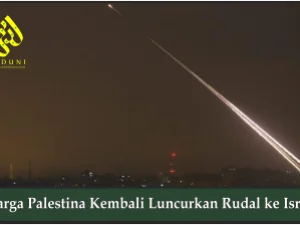 Warga Palestina Kembali Luncurkan Rudal ke Israel