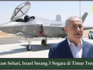 Dalam Sehari, Israel Serang 3 Negara di Timur Tengah