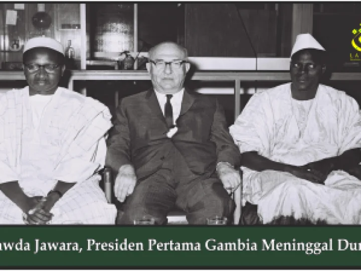 Dawda Jawara, Presiden Pertama Gambia Meninggal Dunia