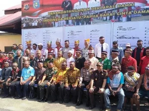 Bentuk Cinta Indonesia, Tokoh Papua Sepakat Deklarasi Damai