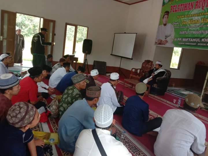 JRA Gelar Pelatihan Ruqiyah Perdana di Ponpes Miftahul Khairat Kubu Raya
