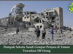Dampak Sekutu Saudi Gempur Penjara di Yaman  Tewaskan 100 Orang