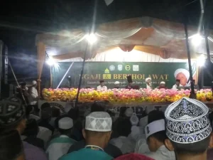Semarrakkan Tahun Baru Islam, Warga Desa Sungai Malaya Gelar Pengajian dan Sholawatan