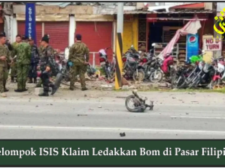 Kelompok ISIS Klaim Ledakkan Bom di Pasar Filipina