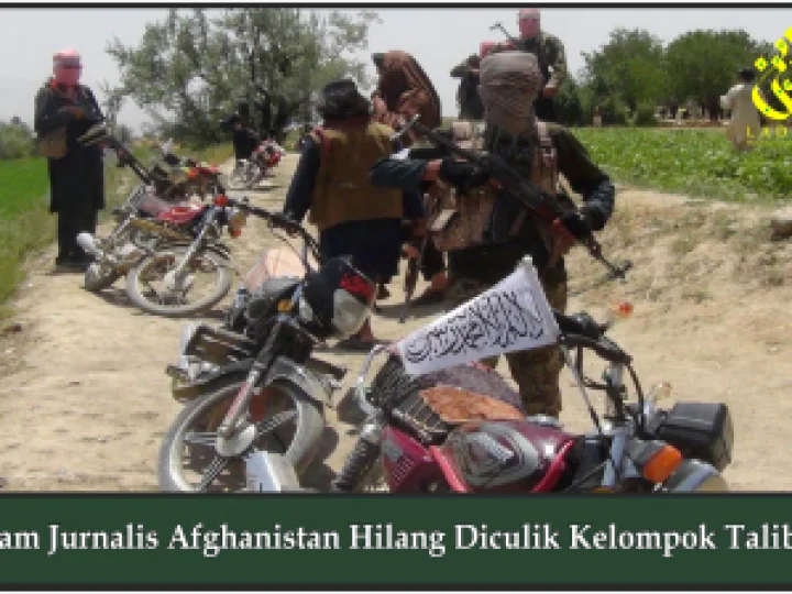 Enam Jurnalis Afghanistan Hilang Diculik Kelompok Taliban