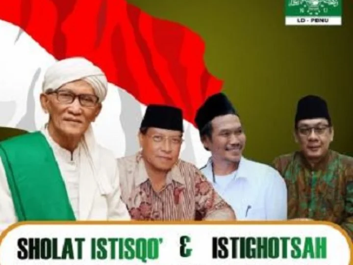 Minta Segera Hujan PBNU Gelar Sholat Istisqo dan Istighotsah