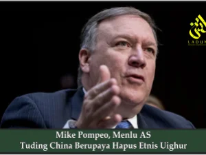 Mike Pompeo, Menlu AS  Tuding China Berupaya Hapus Etnis Uighur