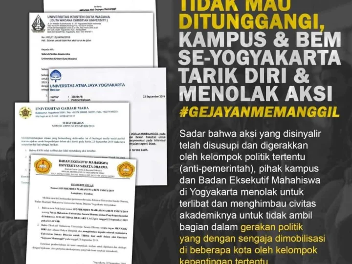 Dari Papua, Revisi UU KPK Sampai Karhutla: Upaya Gagalkan Pelantikan Jokowi