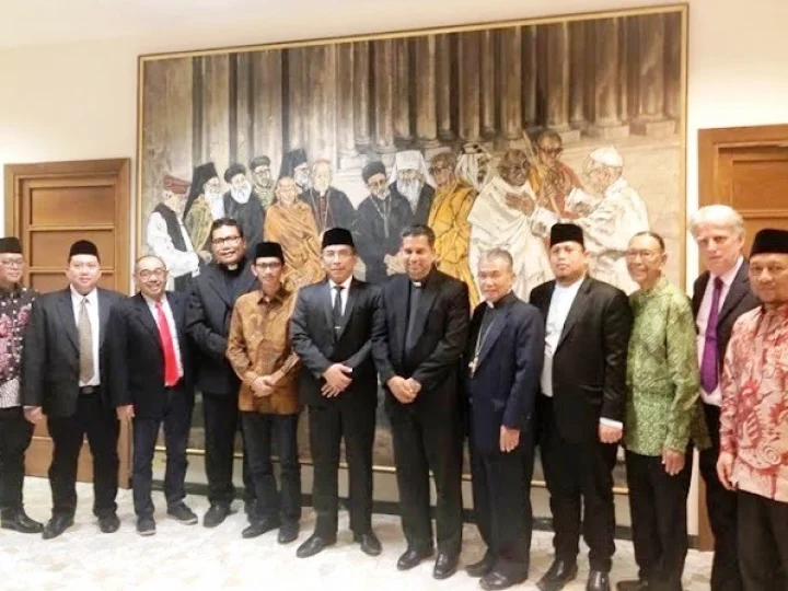 Katib Aam PBNU Kunjungi Vatikan Bicarakan Perdamaian Dunia