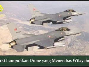 Turki Lumpuhkan Drone yang Menerabas Wilayahnya