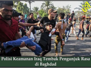 Polisi Keamanan Iraq Tembak Pengunjuk Rasa di Baghdad