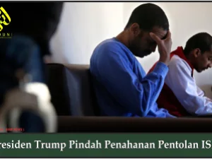 Presiden Trump Pindah Penahanan Pentolan ISIS
