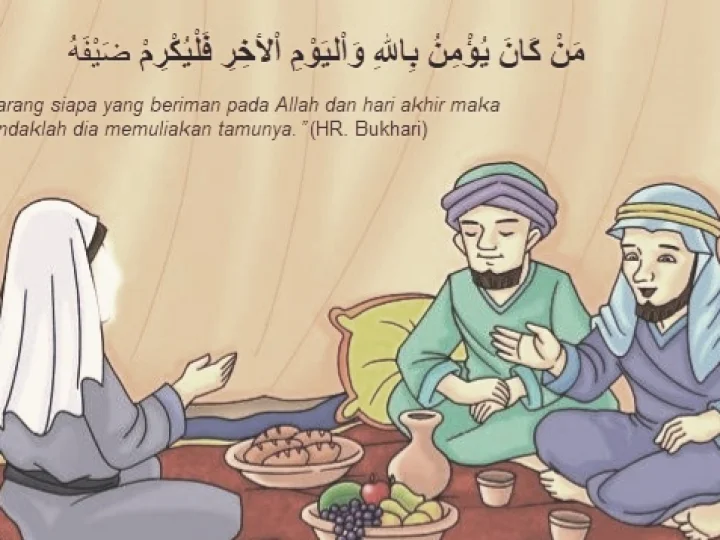 Sesuai Pesan Nabi, Hukum Menghormati Tamu