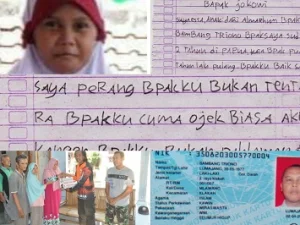 Menyayat Hati, Ini Isi Surat Anak dari Korban Kerusuhan Wamena untuk Jokowi