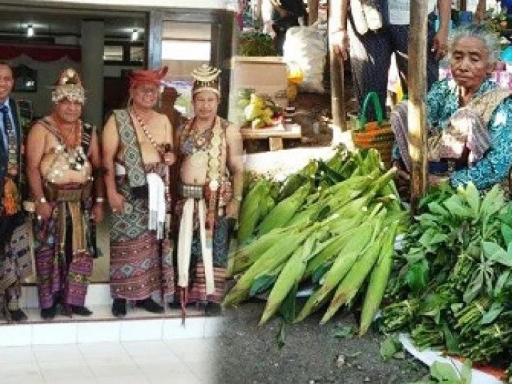 Ibu Ini Tetap Berjualan Sayur di Pasar Meski Anaknya Jadi Bupati