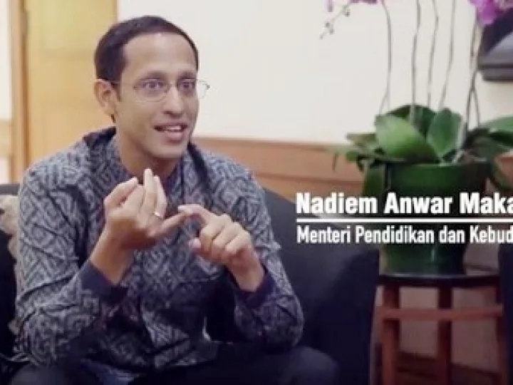 Nadiem Makarim Paparkan Tiga Resep Inovasi Pendidikan yang Lebih Baik