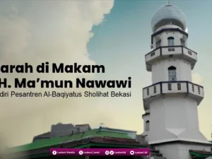 Ziarah di Makam KH. Ma’mun Nawawi, Pendiri Pesantren Al-Baqiyatus Sholihat Bekasi