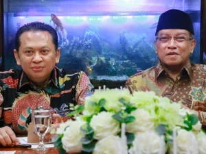 Pimpinan MPR silaturahim ke gedung PBNU bahas amandemen UUD 1945