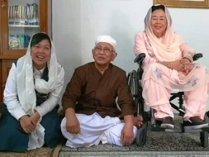 Bicarakan Haul Gus Dur, Shinta Nurriyah Sowani Gus Mus ke Rembang