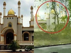 Viral, Sebuah Masjid dengan Arsitektur Megah Ditemukan di Tengah Hutan