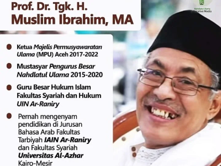 Mukhtasyar PBNU Kiai Muslim Ibrahim Telah Berpulang