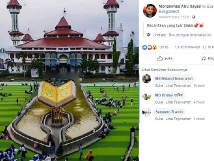 Warga Bangladesh Kangumi Alun-alun Cianjur, Nitizen: Orang Cianjur Patut Bangga