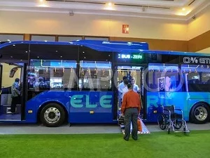 Kemenhub Lakukan Pengujian Bus Listrik Karya Anak Bangsa