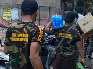 LPBI NU Jaktim Dirikan 3 Posko Bantuan NU Jaktim Peduli Banjir DKI Jakarta