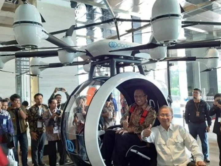 Indonesia Kini Miliki Drone Pengangkut Manusia, Ini Lima Faktanya
