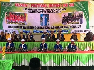 Bentuk Karakter Generasi NU, LESBUMI Nganjuk Gelar Festival Sholawat