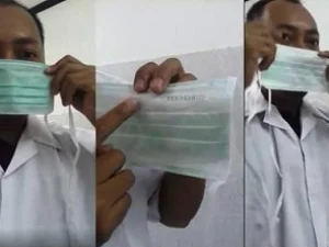 Waspada Virus Corona, Begini Cara Benar Memakai Masker