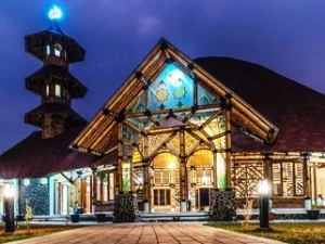 Masjid Saka Bu’ana Baru Diresmikan dengan Desain Bambu yang Indah