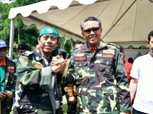 Gubernur Sulawesi Selatan Resmi Jadi Anggota Banser
