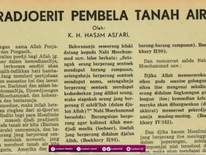 Membaca Kembali Tulisan Mbah Hasyim Tahun 1943: 