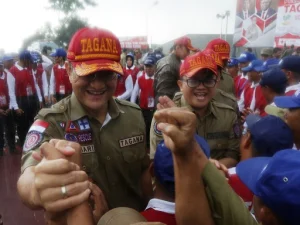 Mensos Berharap Banyak Jiwa Diselamatkan Tagana