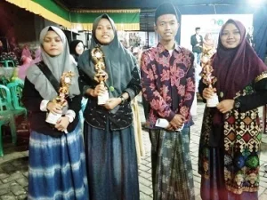 Kader PMII Guluk-Guluk, Boyong Juara Cipta Baca Puisi Se-Madura