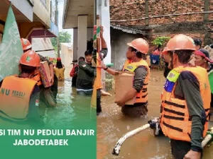 NU Peduli Korban Banjir Jabodetabek