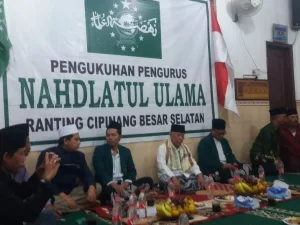 Pelantikan Ranting NU CBS Jatinegara, PCNU Jaktim Buka Diskusi Tentang Program