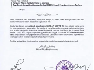 Demi Kemaslahatan Bersama, Akhirnya PBNU Menunda Munas dan Konbes NU di Sarang