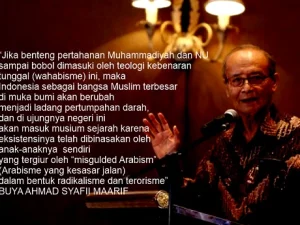 NU dan Muhammadiyah, Benteng Pertahanan Indonesia dari Paham Radikalisme Wahabi dan Arabisme