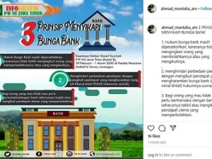 Inilah 3 Prinsip Menyikapi Bunga Bank