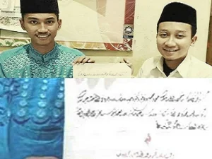 Membanggakan! Dua Santri Jombang Ini Juara Internasional Lomba Kaligrafi di Irak