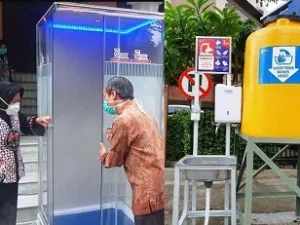 Tak Mau Kalah dengan Vietnam, Risma Bikin Bilik Sterilisasi Cegah Corona