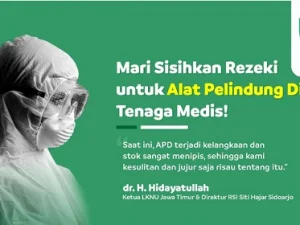Mari Bantu Tenaga Medis Melawan COVID-19 dengan Berdonasi Beli APD