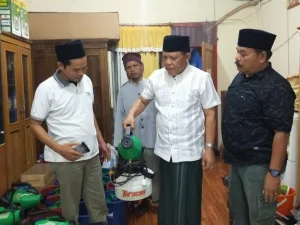 Program NU Peduli Cegah Sebaran Wabah Virus Corona, PCNU Jaktim Gandeng PT Turacon Wirasta