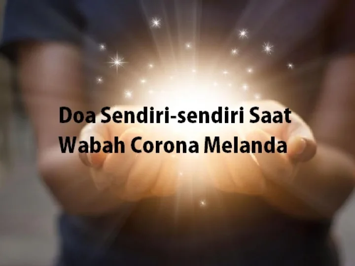 Doa Sendiri-sendiri Saat Wabah Penyakit Melanda