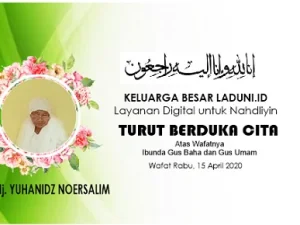 Innalillahi Wa Inna Ilaihi Rajiuun: Kabar Duka Ibunda Gus Baha Wafat