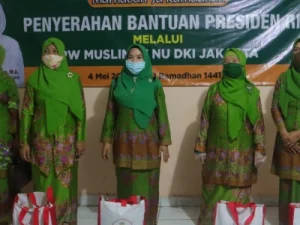 Muslimat NU DKI Jakarta Turut Upayakan Bantuan Paket Sembako Bagi Warga yang Tak Terdata